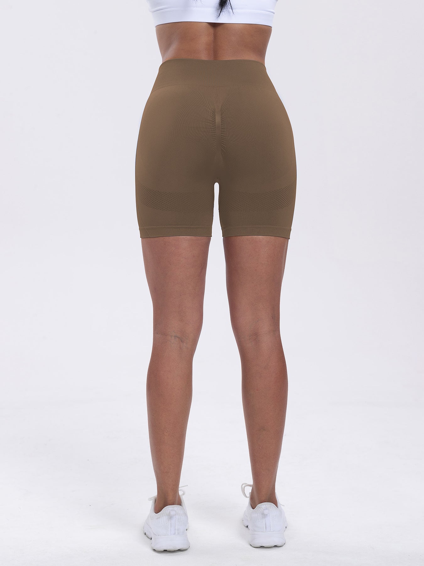 Seamless Impact Shorts for Women, Invisable Scrunch Butt Lifting Gym Seamless Booty Biker Shorts, Breathable Comfortable High Stretch Skinny Shorts, Gym Shorts, Ladies Sportswear for Indoor Outdoor Wear